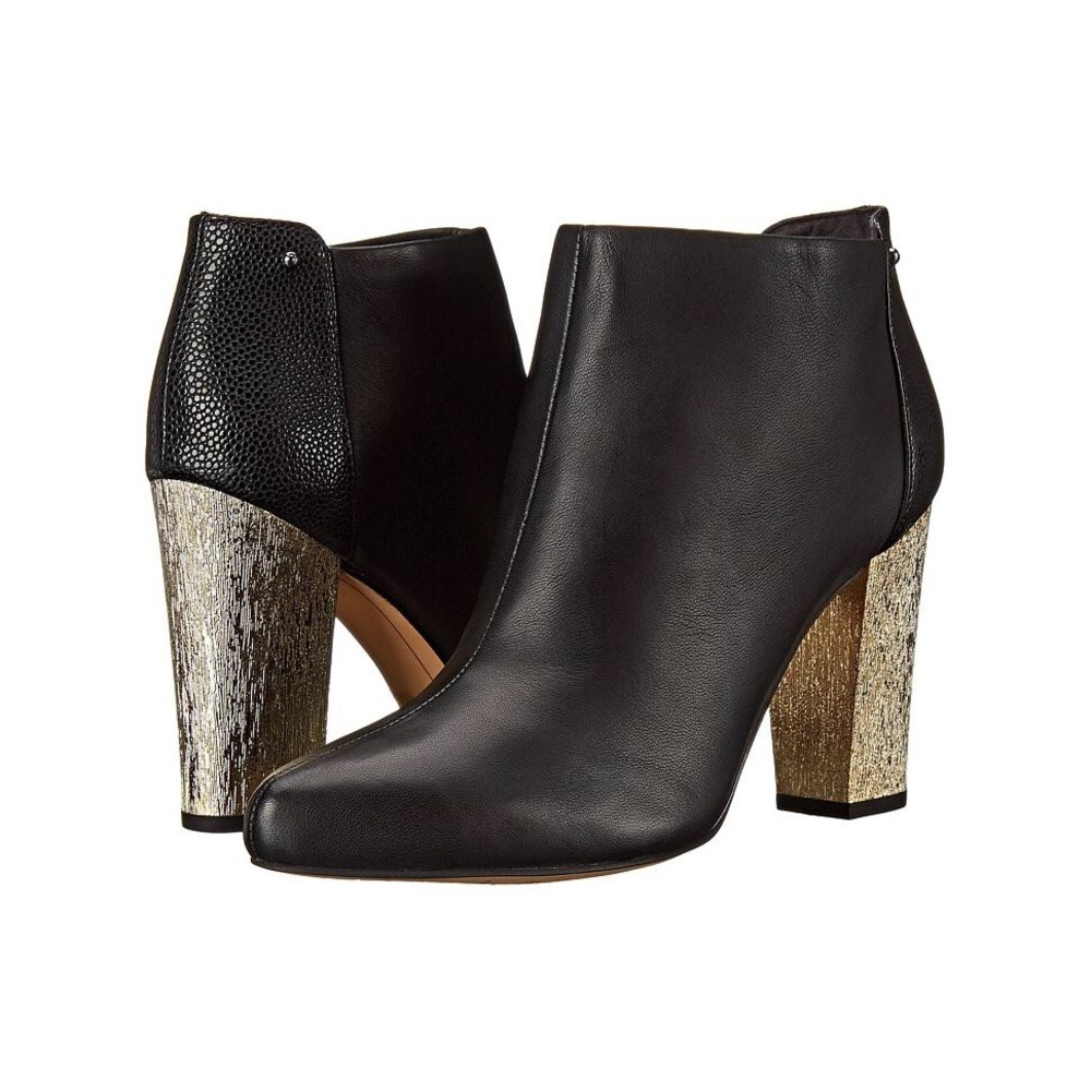 Circus bySam Edelman ankle boot with gold heel