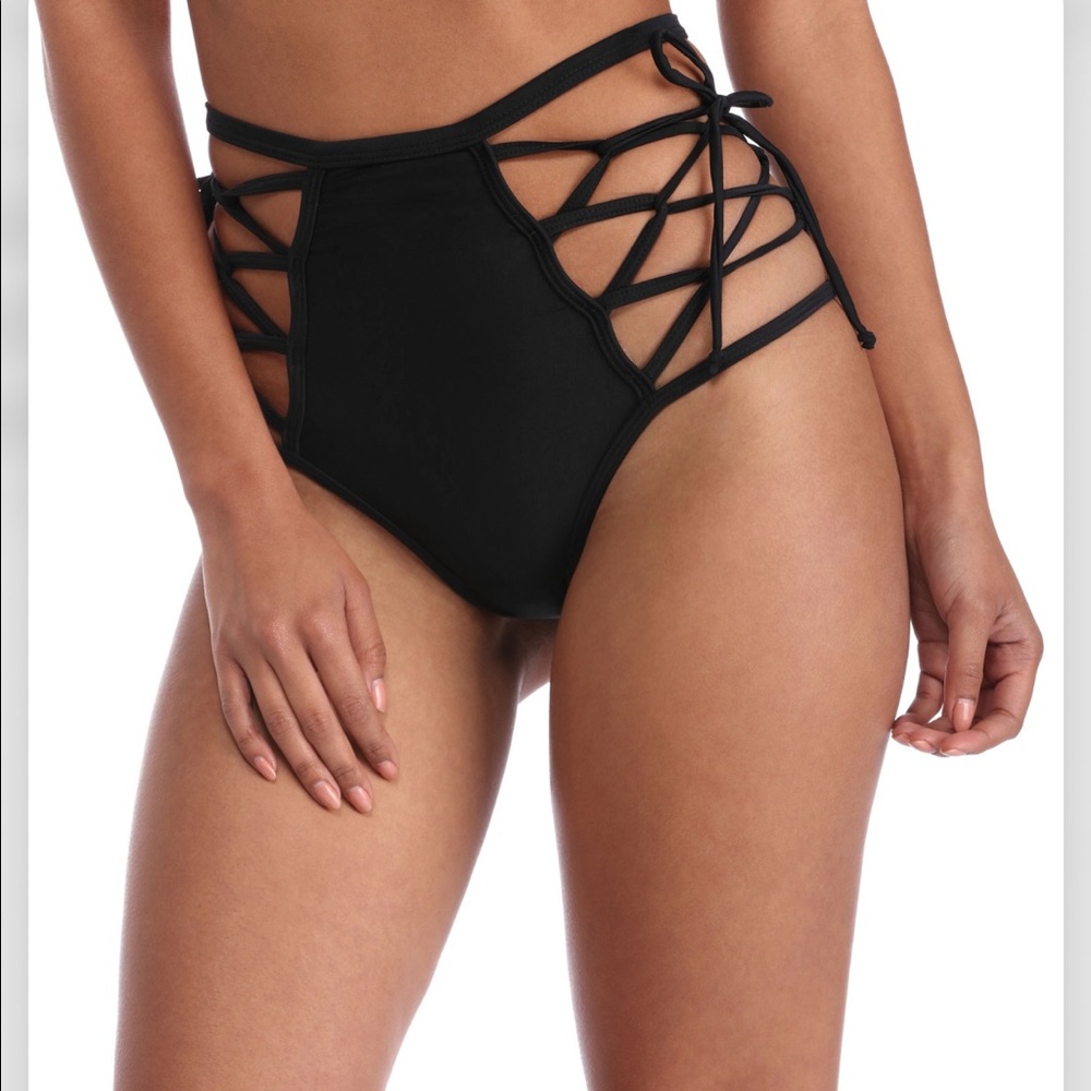 Windsor Lace Up Swim Bottoms