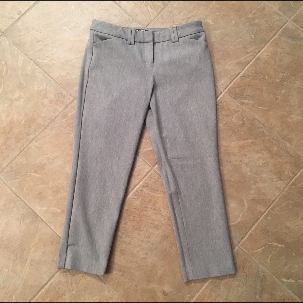 Express Cropped Editor Gray Size 2