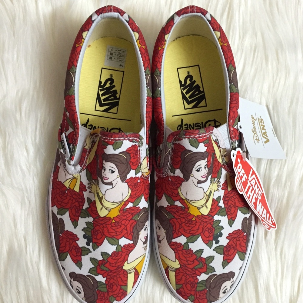 Vans Disney Beauty and The Beast Belle Slip On - Picture 2 of 8