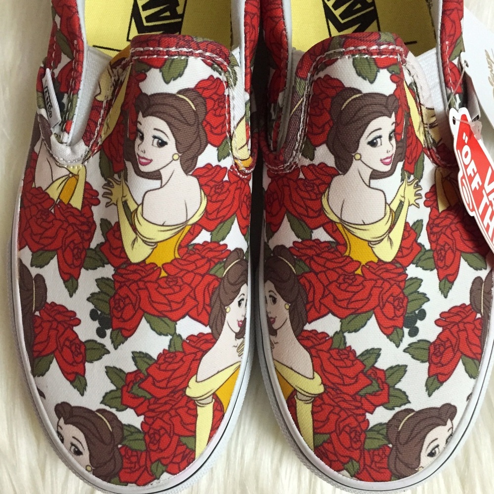 Vans Disney Beauty and The Beast Belle Slip On - Picture 3 of 8