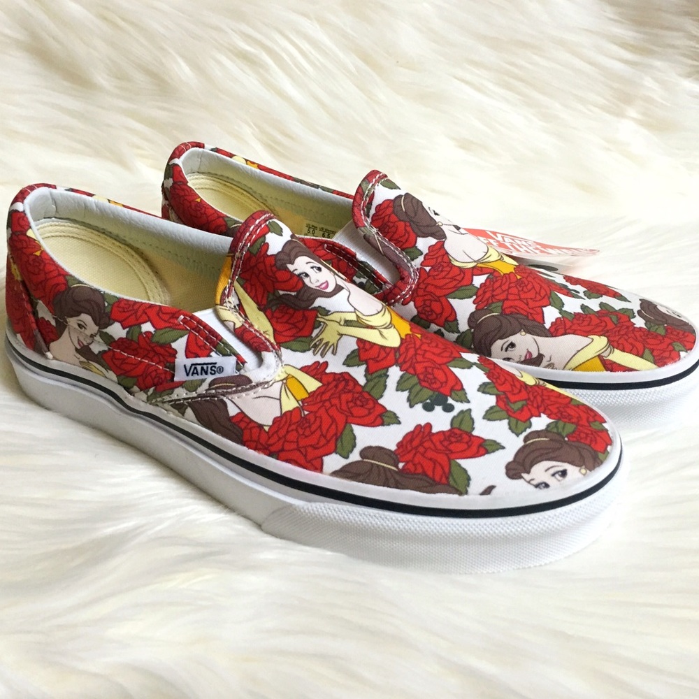 Vans Disney Beauty and The Beast Belle Slip On - Picture 6 of 8