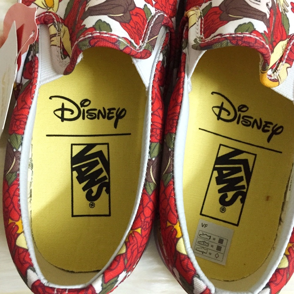Vans Disney Beauty and The Beast Belle Slip On - Picture 7 of 8