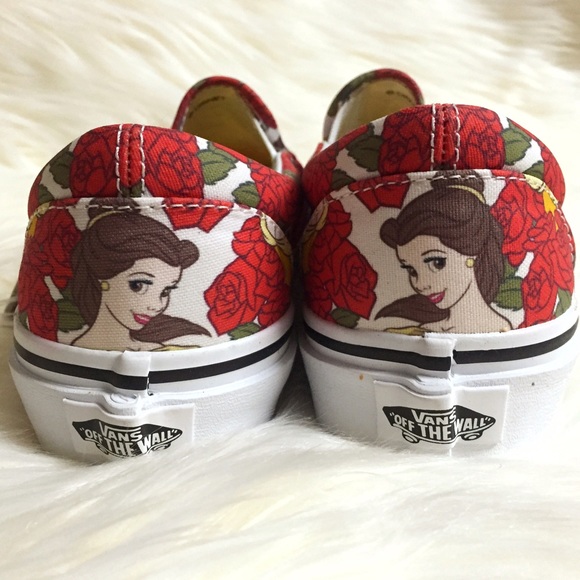 Vans Disney Beauty and The Beast Belle Slip On - Picture 4 of 8