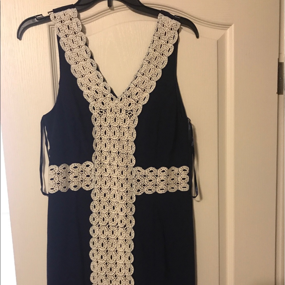 Preppy navy dress