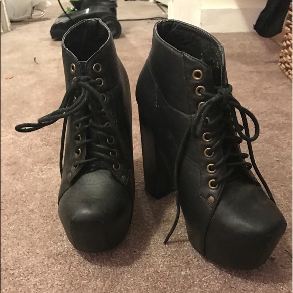 Lace Up Booties - Picture 2 of 2