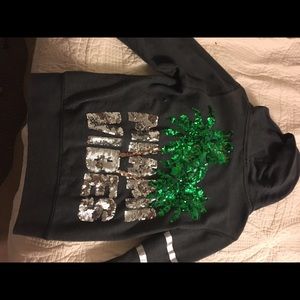 Miami vibes pink zip up