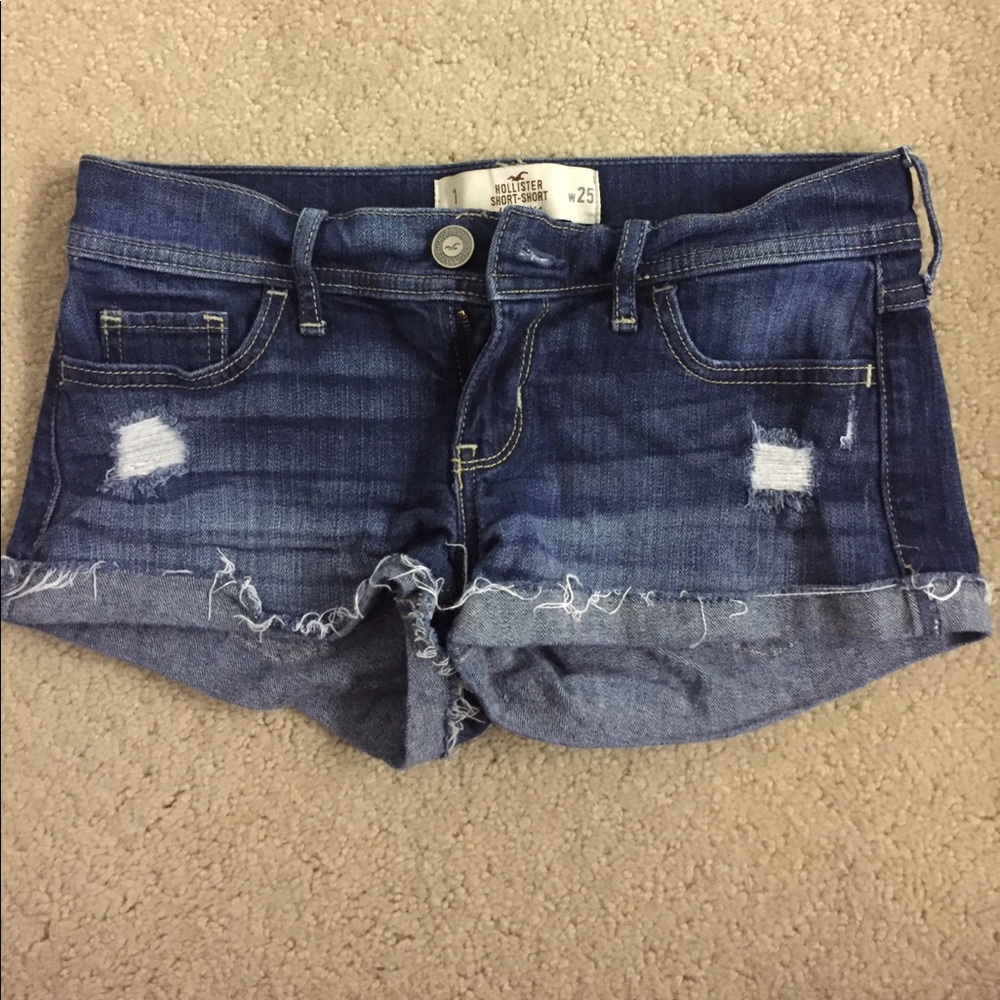 Hollister Blue Jean Shorts