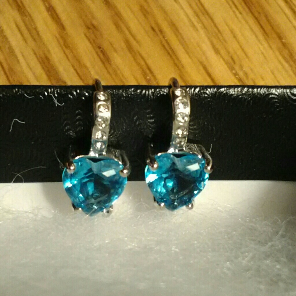 Sapphire Blue Earrings