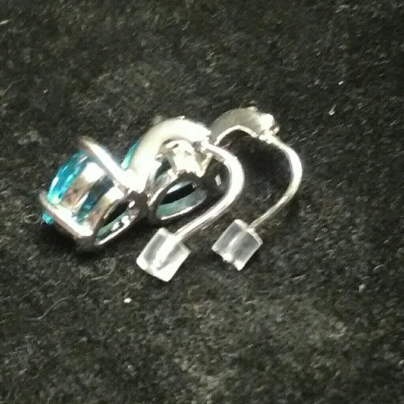 Sapphire Blue Earrings - Picture 4 of 4