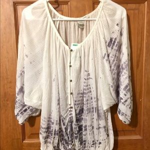 Boho flowy top