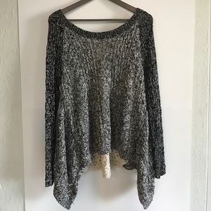 Knit and laced Sweater