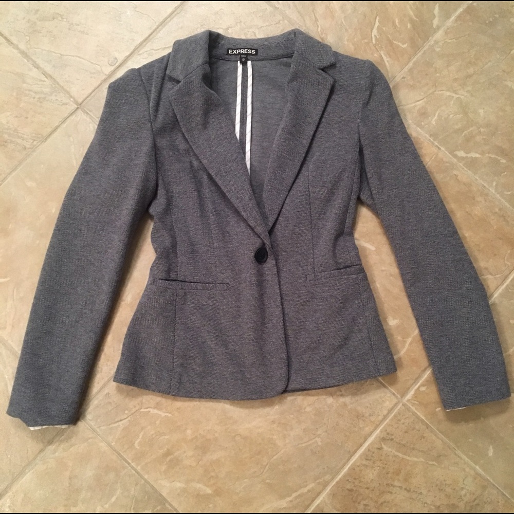Grey Blazer - Express - XS