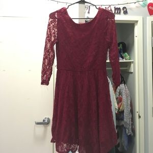 Red Lace Dress