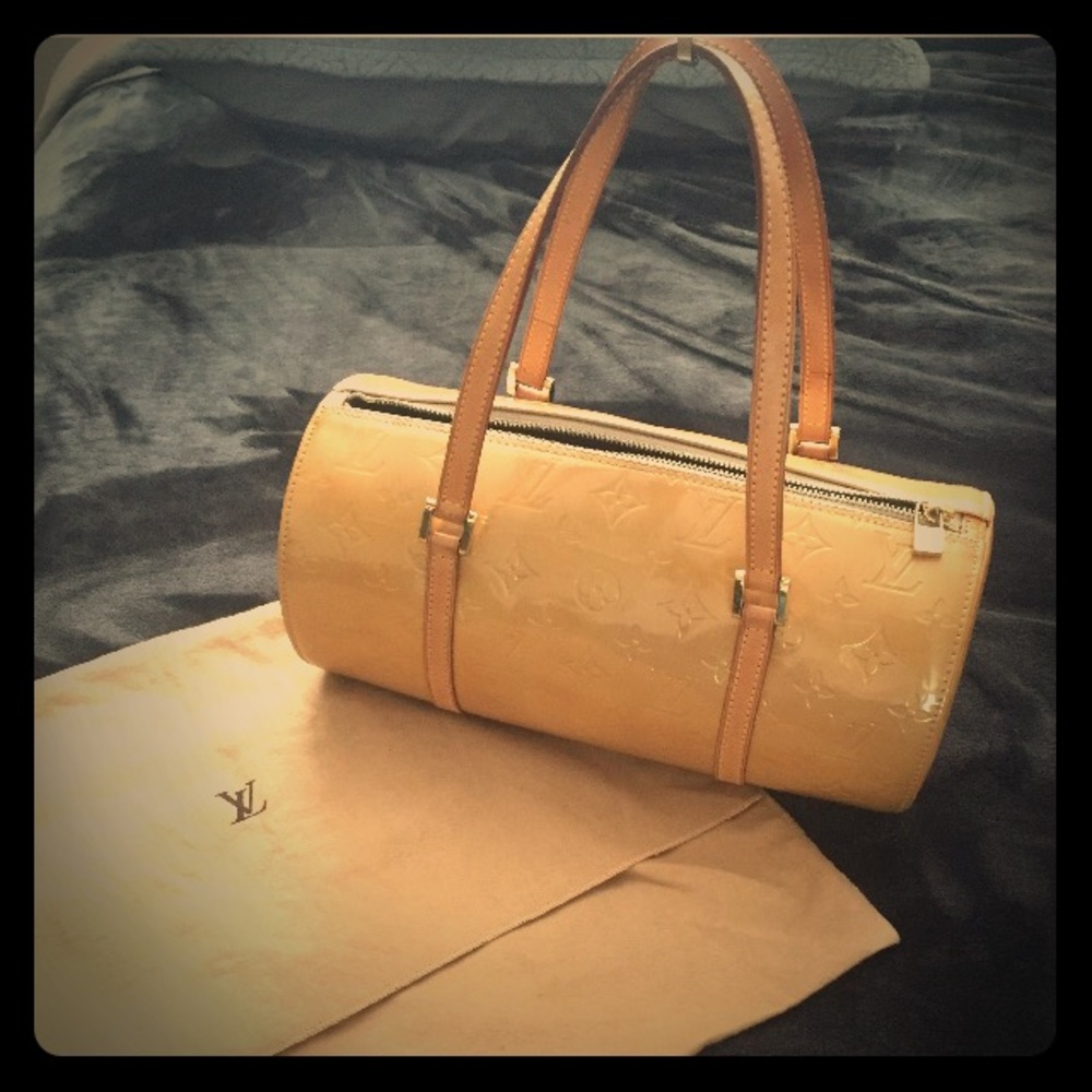SOLD❤️👜LOUIS VUITTON 🌟YELLOW VERNIS!!! - Picture 1 of 8