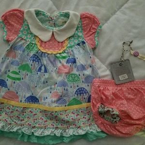 Matilda Jane Raindrops Dress 3-6 month