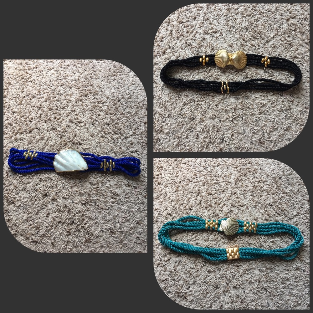 Vintage | Corded Seashell Belt