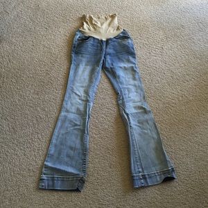 Maternity boot cut jeans