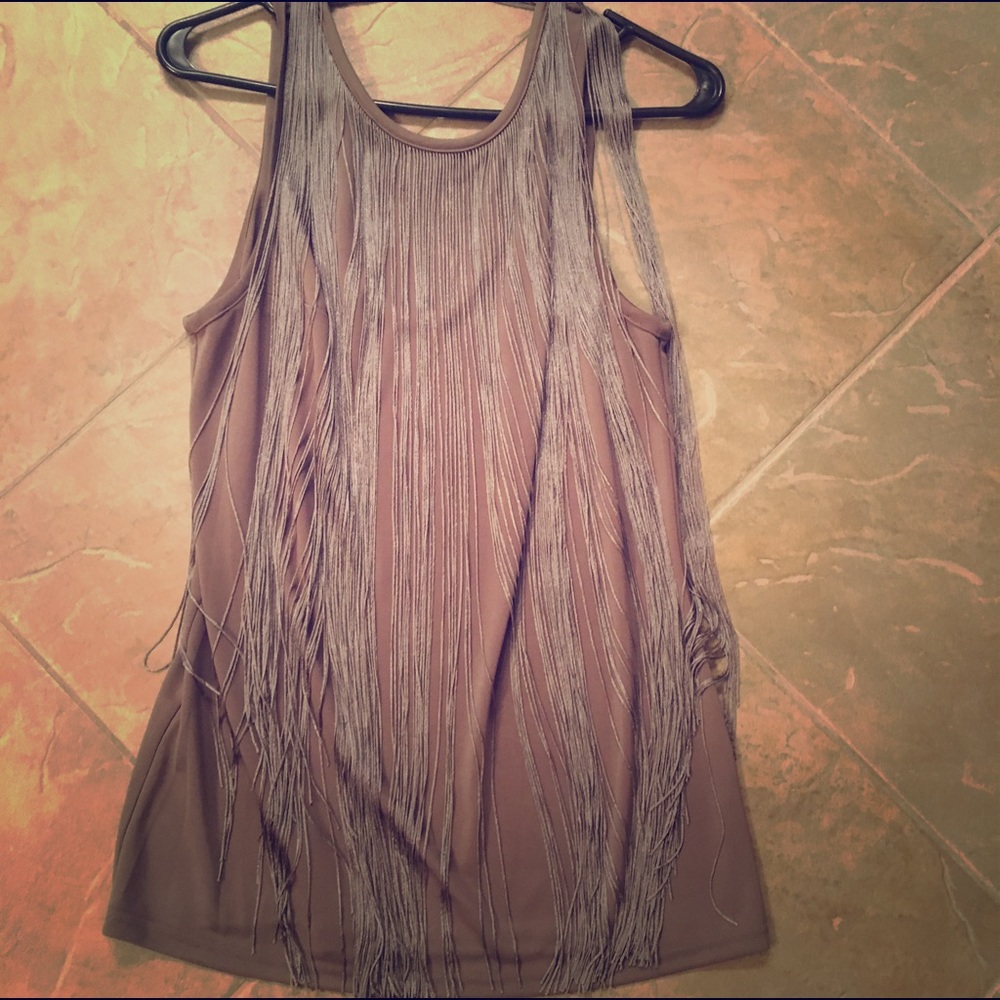 Sam Edelman Fringe Tank -Boho Luxe!