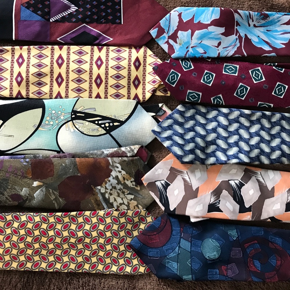 Designer Ties $10.00 Each or 3 For $25.00