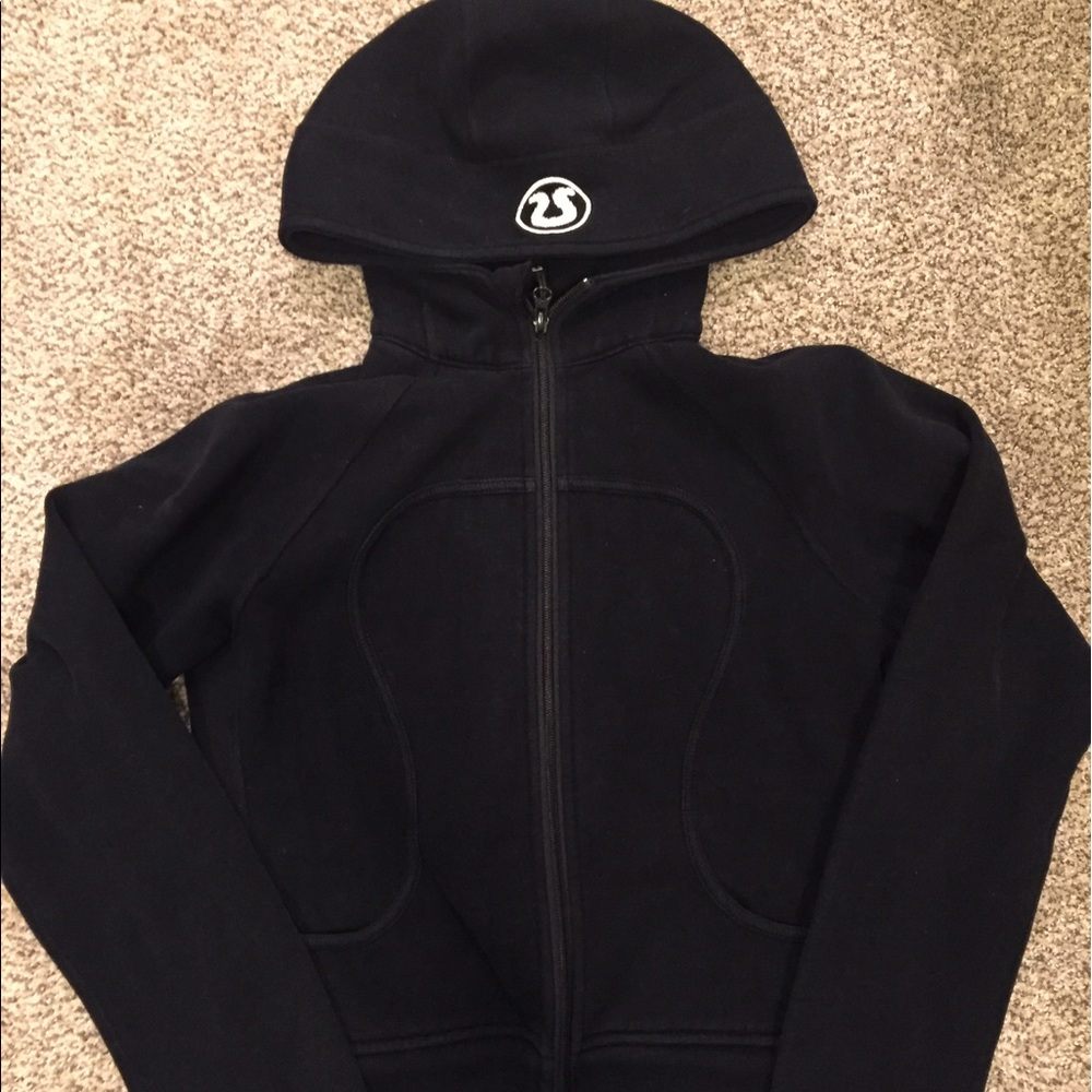 Lululemon black scuba hoodie