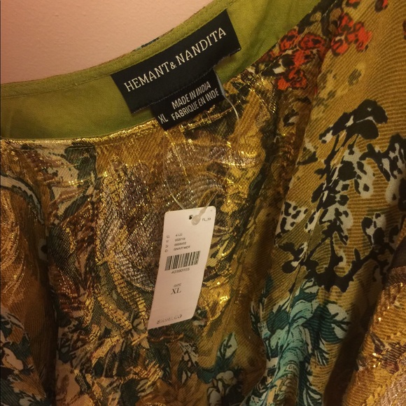 Anthro 'BLOOMING RUFFLED SLEEVE DRESS' - Picture 4 of 4