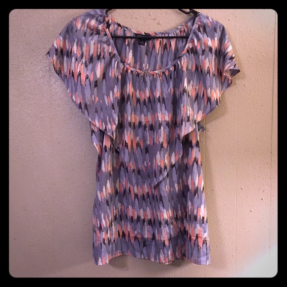 Banana Republic Tops - Banana Republic. Gray and multi color pattern. Banana Republic Tops - Banana Republic. Gray and multi color pattern.
