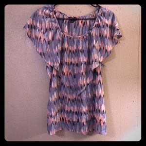 Banana Republic Tops - Banana Republic. Gray and multi color pattern. Banana Republic Tops - Banana Republic. Gray and multi color pattern.