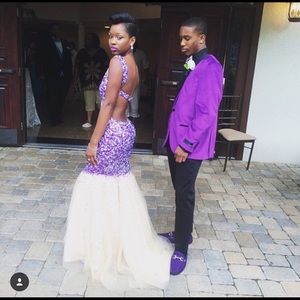 Purple Jovani prom dress