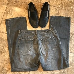 32 Banana Republic Gray Denim Straight Leg Men's