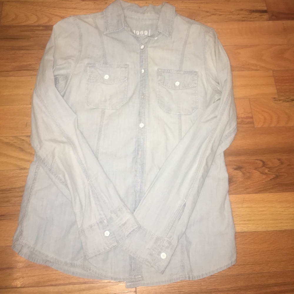 Gap Denim button up