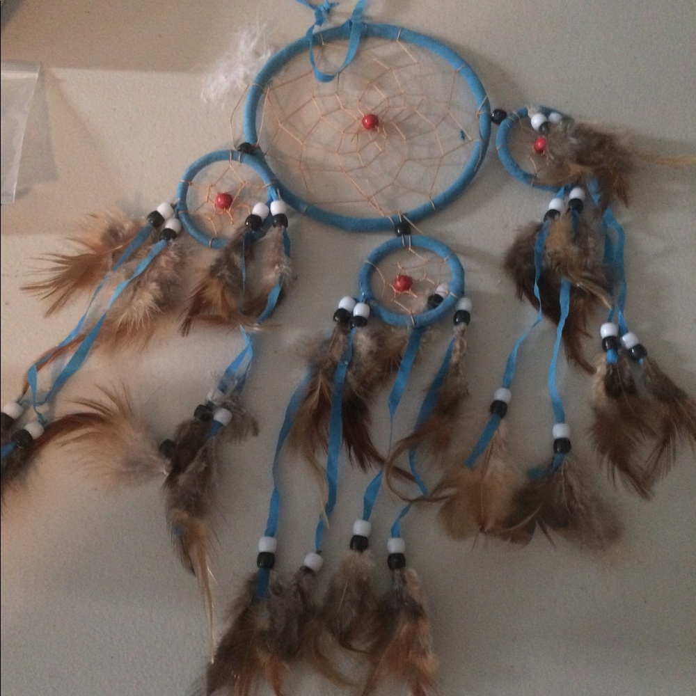 😇DREAMCATCHER IN BLUE And BROWN - Picture 1 of 8
