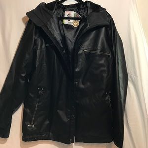 Burton Leather Snowboarding Jacket