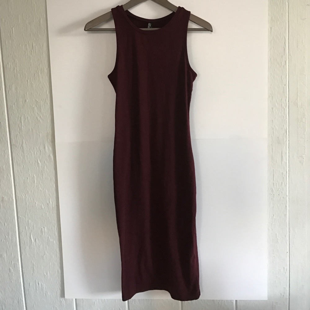 Maroon Dress