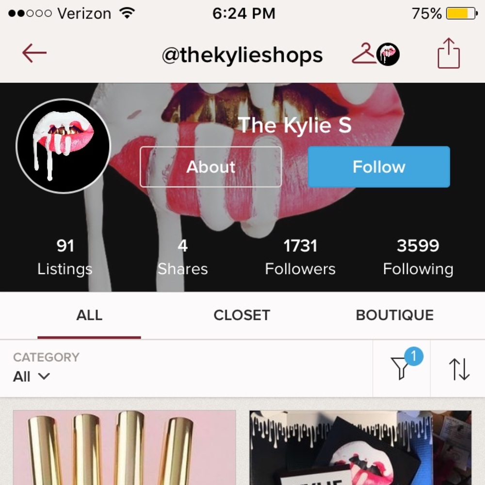 @THEKYLIESHOPS SELLING FAKE KITS - REPORT & SHARE!