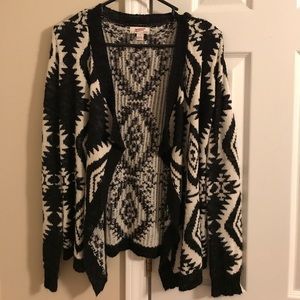 Aztec designed sweater