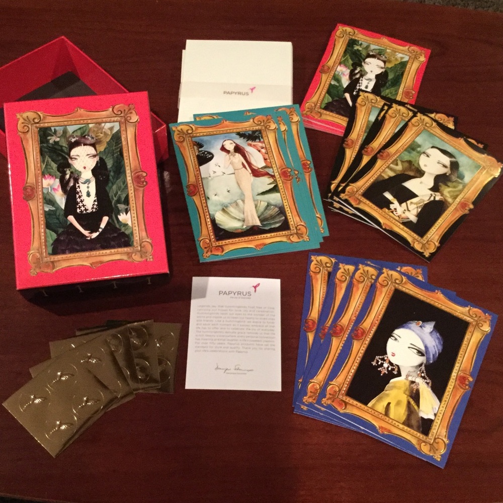 Box Set of Stunning & Unique blank cards