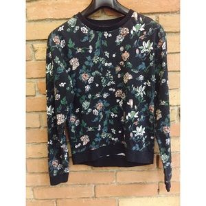 Floral sweatshirt