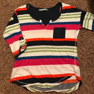 Jersey striped shirt