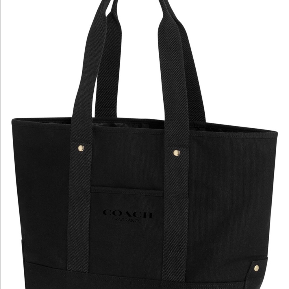 Coach canvas tote
