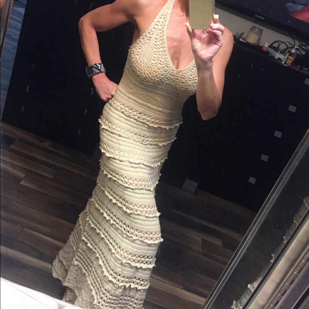 Beautiful crochet maxi-dress