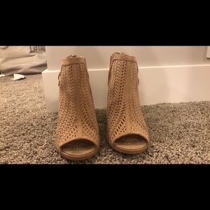 High heel summer shoes