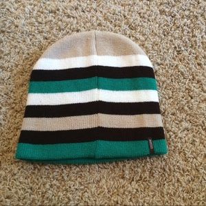 NWOT Burton striped knit beanie