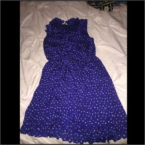 Blue heart heritage dress