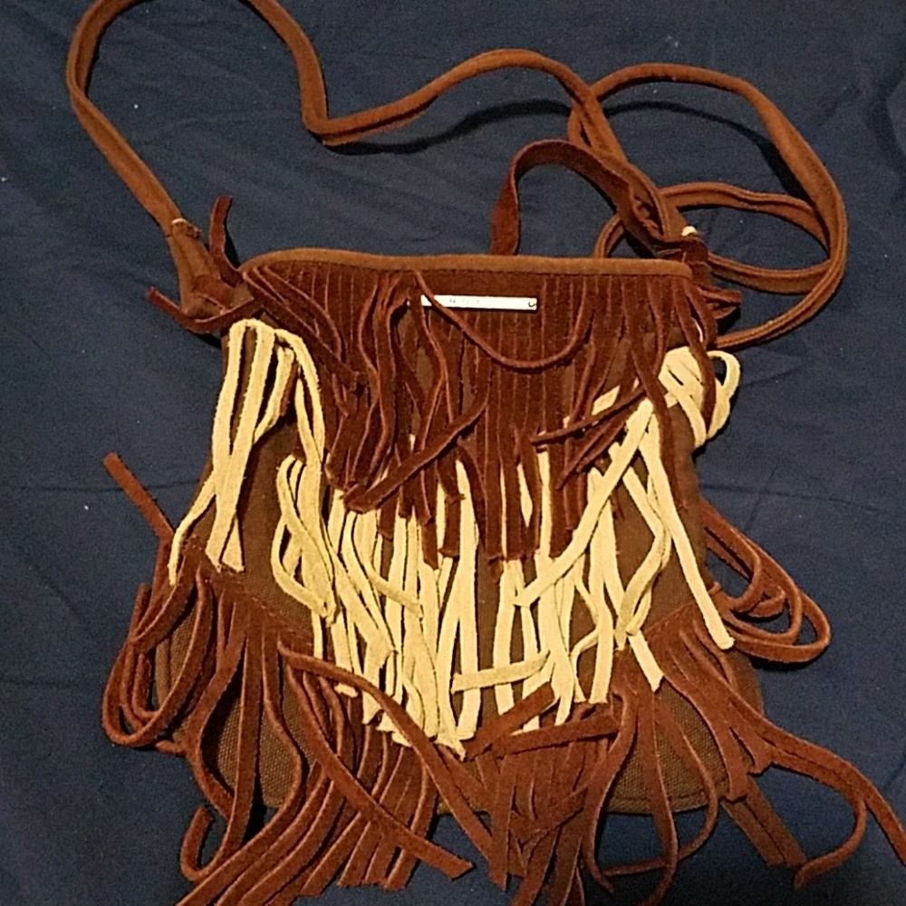 Fringe purse