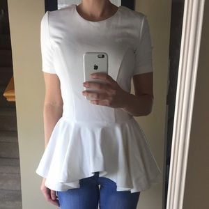 Torn by Ronny Kobo Judy Cap Sleeve Top