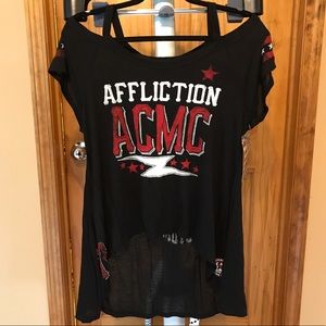 Affliction top - never been worn!