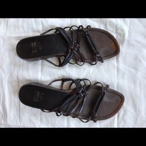VINTAGE Stuart Weitzman leather sandals