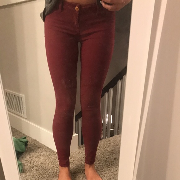 Burgundy pants - Picture 1 of 4