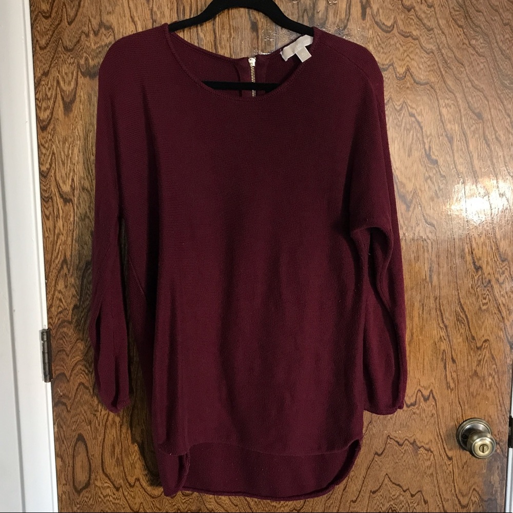 Michael Kors maroon sweater